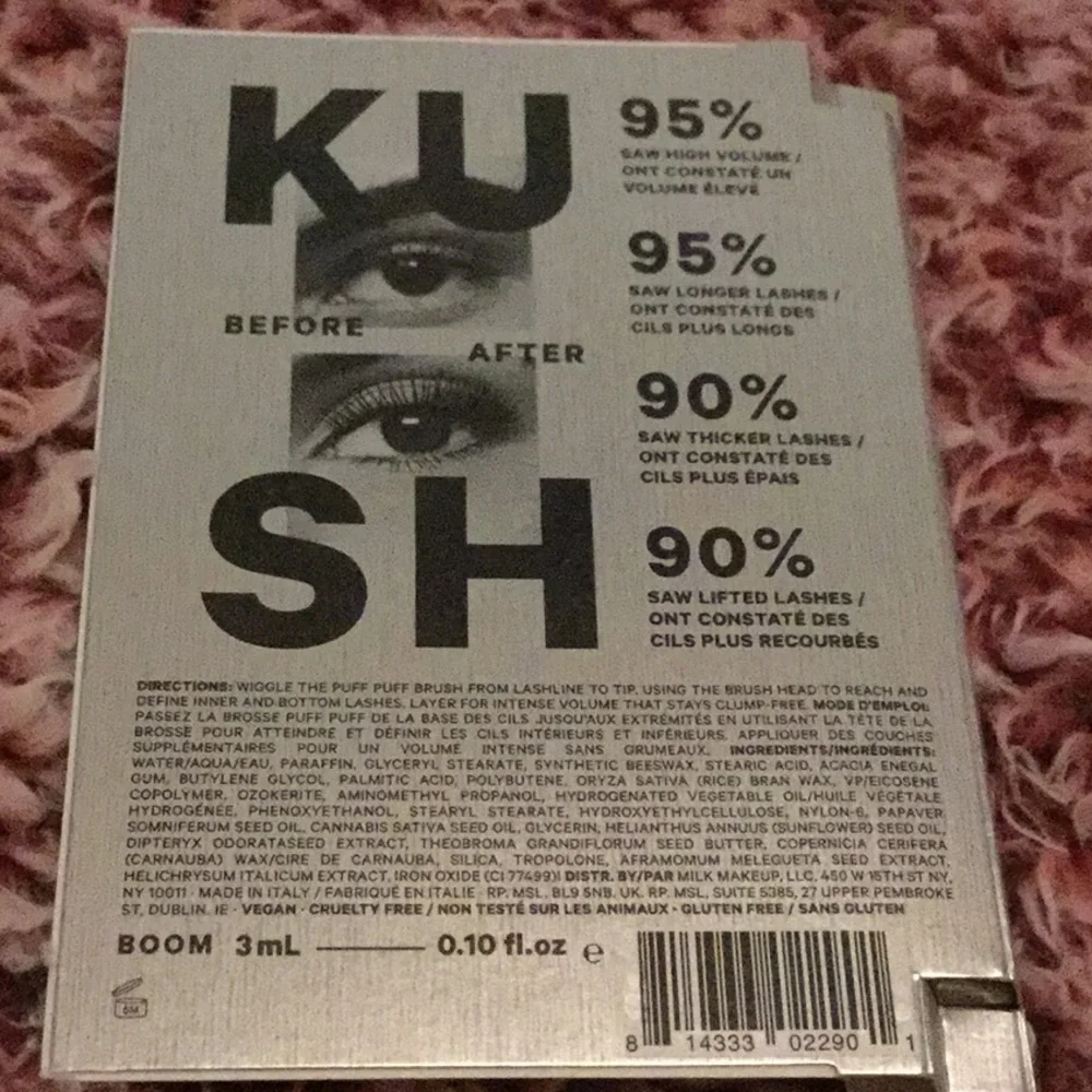 NEW 2PC Mascara Set Milk & W3ll People